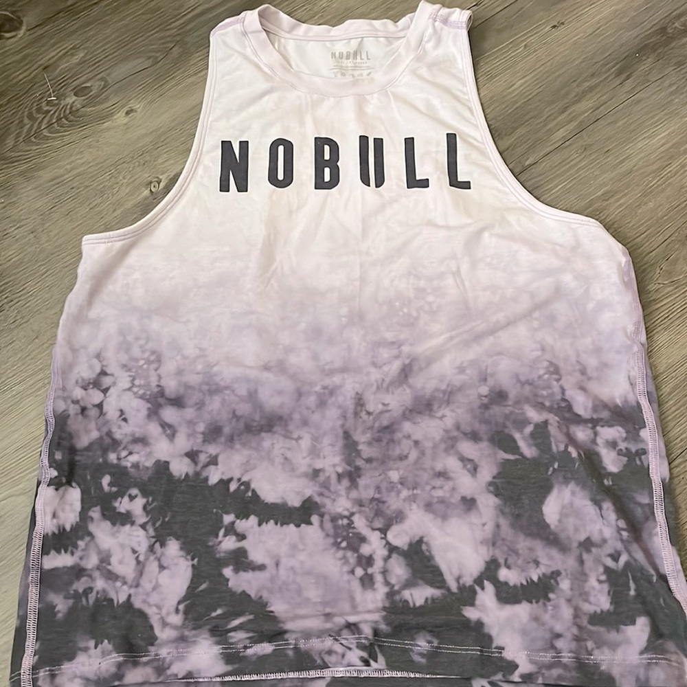 NoBull Project - Women’s High Neck Tank Dip Dye Plum Large